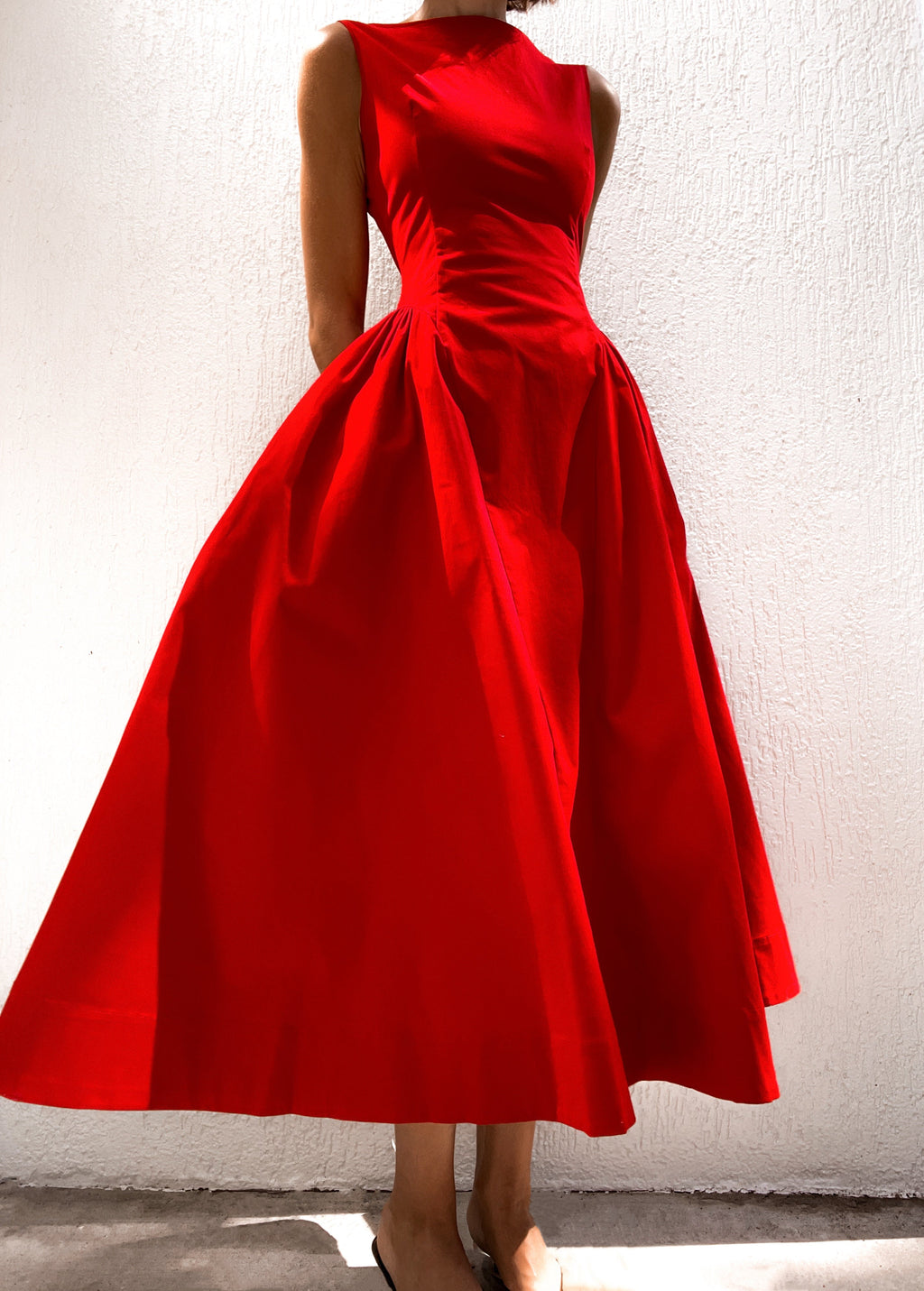 Vestido Loreto™ | Elegancia eterna en rojo