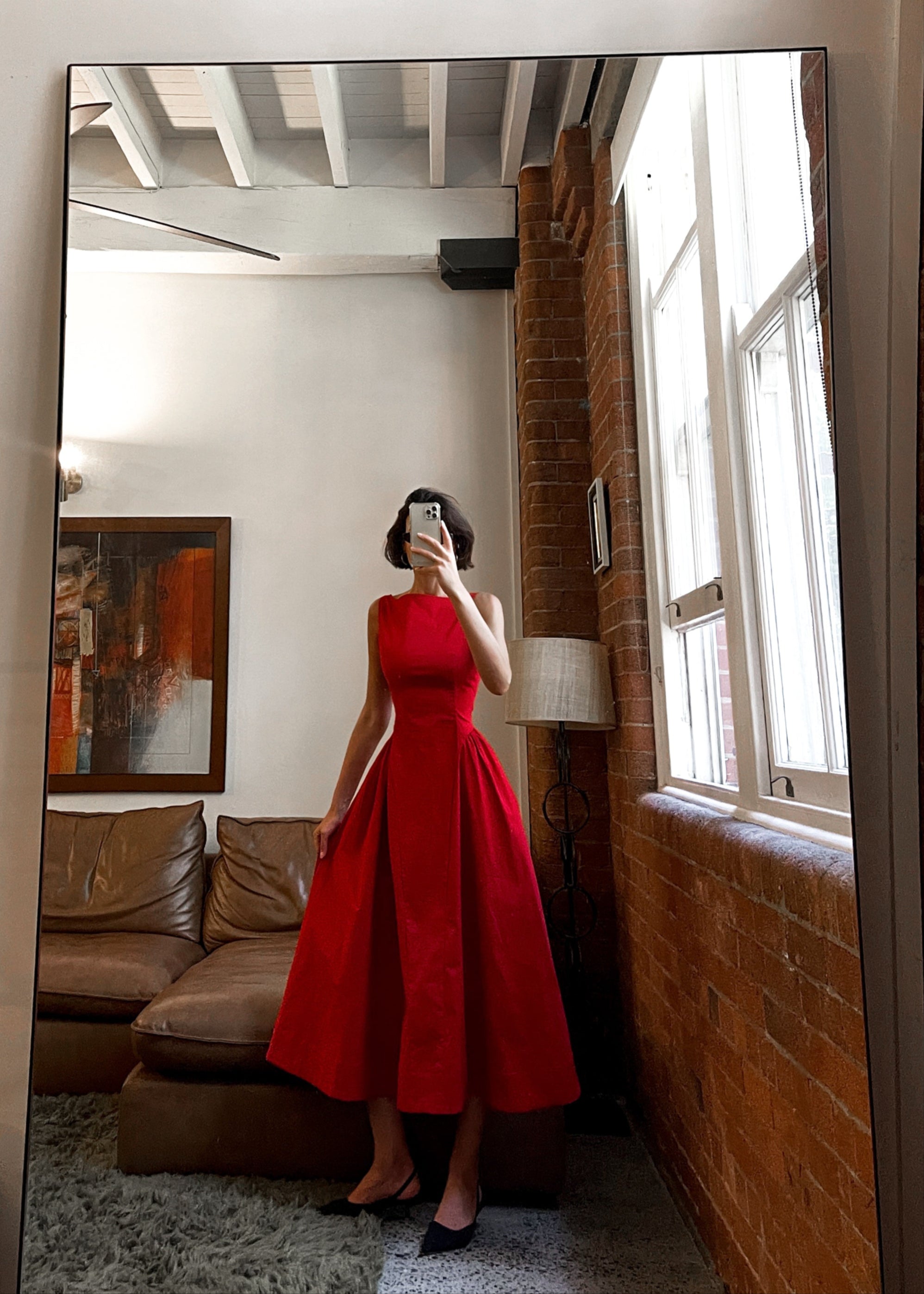 Vestido Loreto™ | Elegancia eterna en rojo