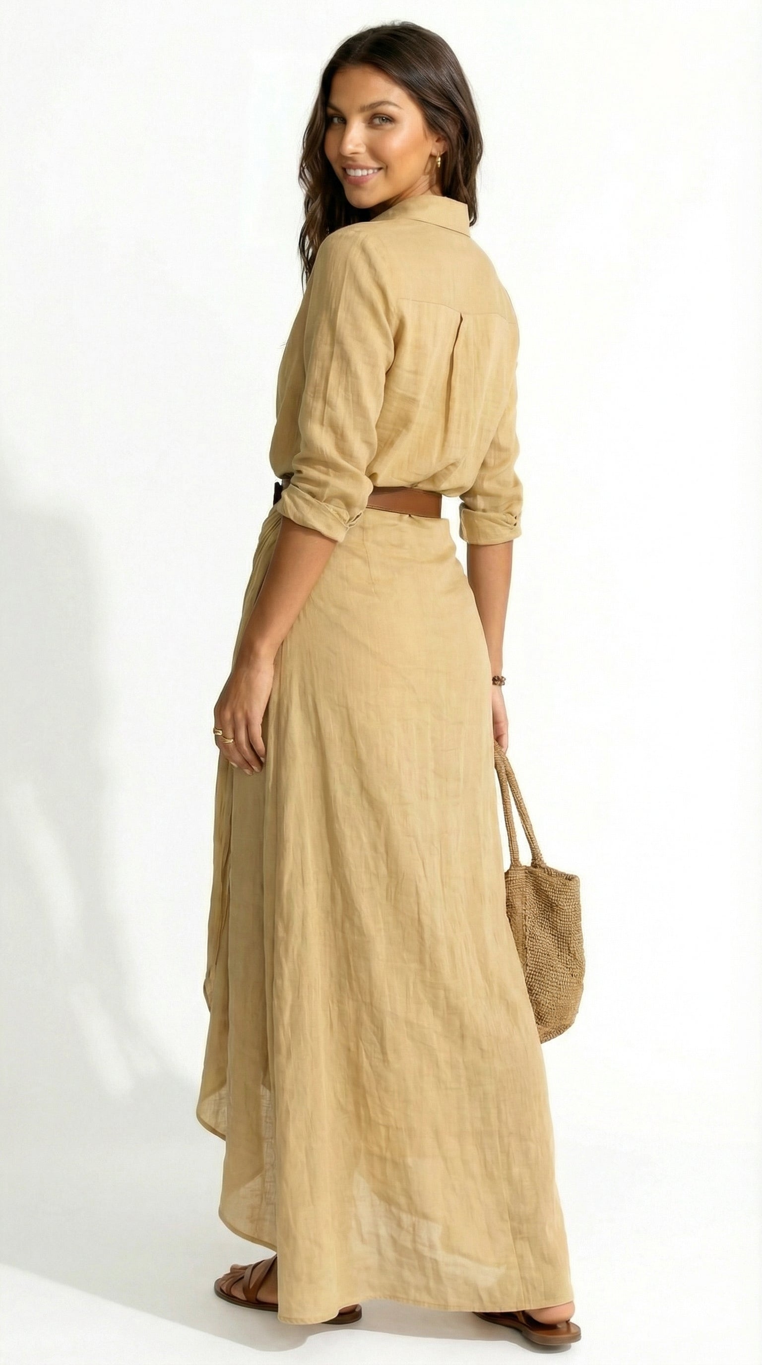 Lorena™ | Vestido Elegante Natural y Sofisticado