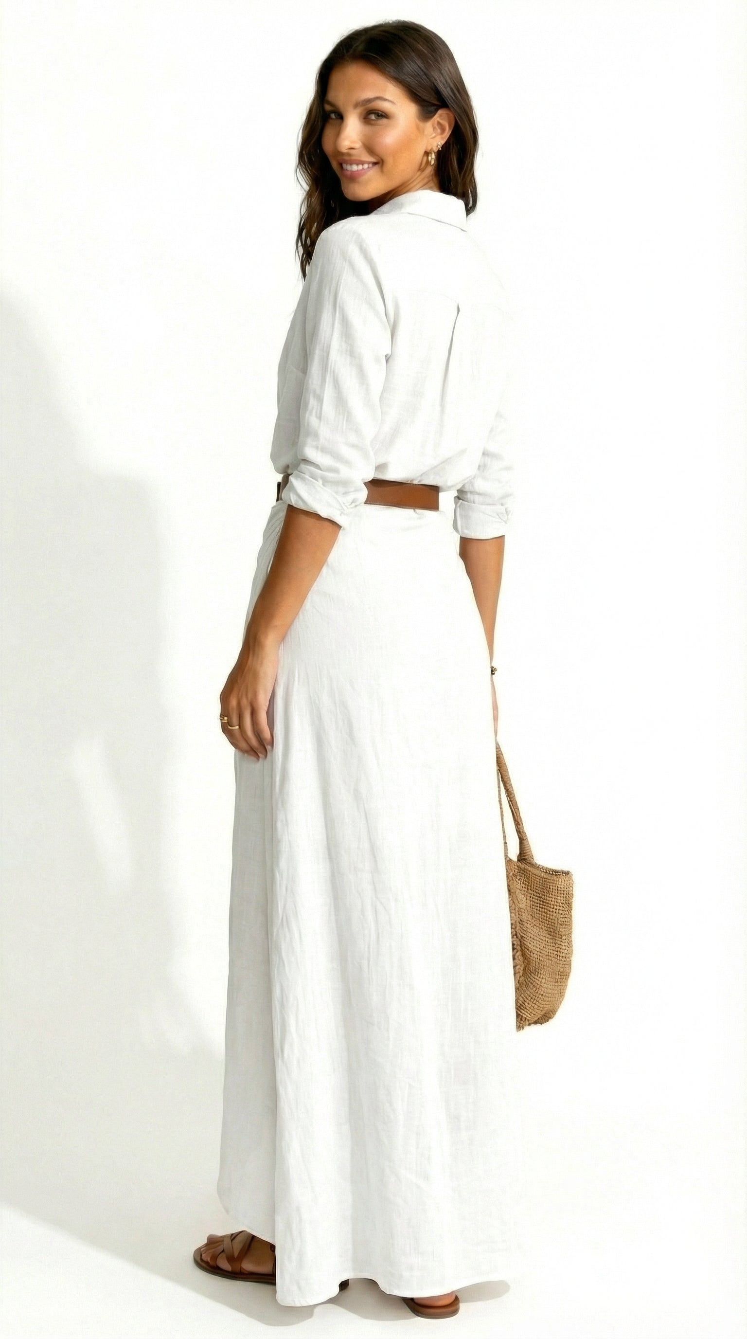 Lorena™ | Vestido Elegante Natural y Sofisticado